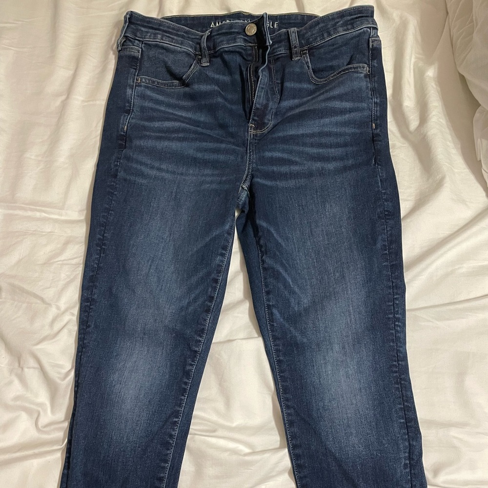 American Eagle High-Waisted Next Level Stretch Jeggings size 12 short